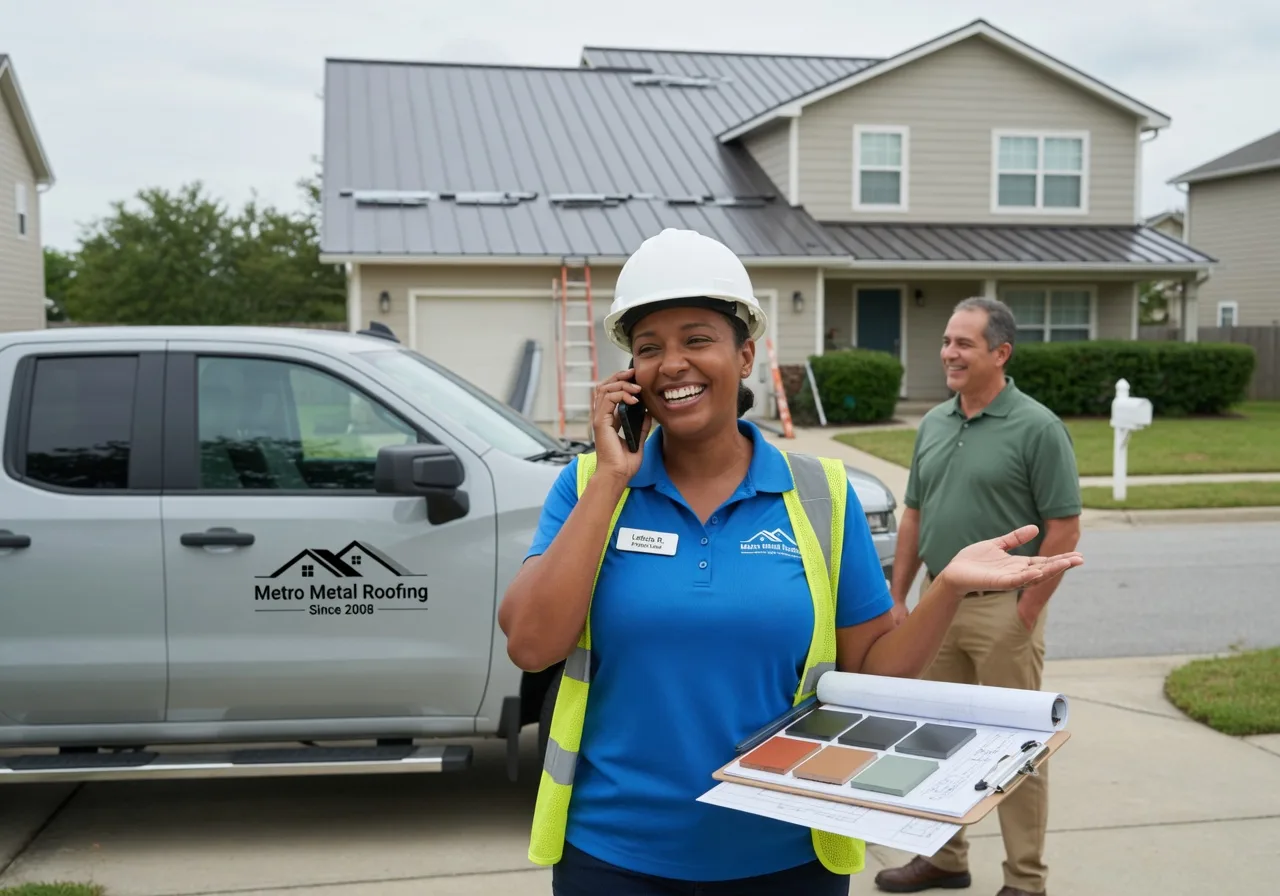 Storm Damage Metal Roof Repair in Hobbsville, NC